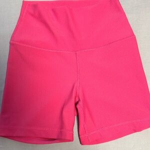 90 Degree By Reflex Women's Bright Pink Bike Shorts